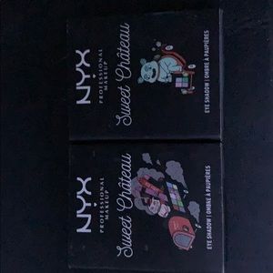 NYX eyeshadows